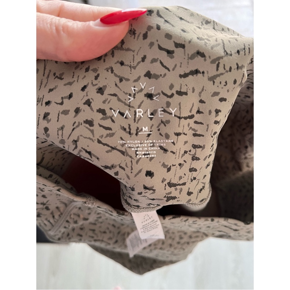 Varley Mid-Rise Printed Leggings